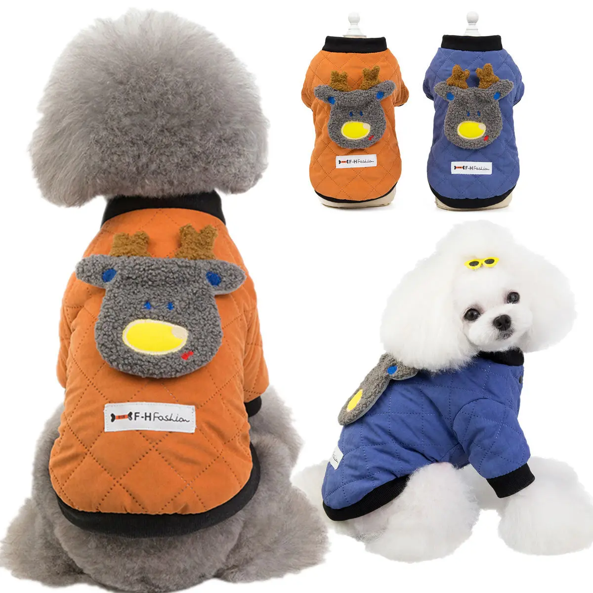

Winter Soft Fleece Dog Clothes for Small Medium Dogs Cats Outfits ropa para perro Yorkshire Coat Chihuahua French Bulldog Jacket