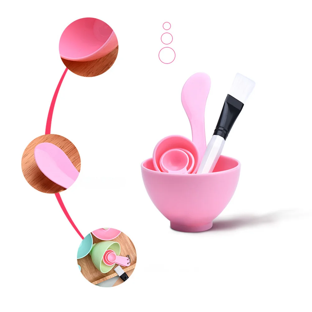 

2 Sets of 4Pcs DIY Bowls, DIY Facemask Mixing Tool with Bowl Brush Spatulas for