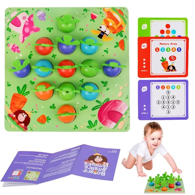 

Wooden Montessori Toys Wooden Building Block Toys Montessori STEM Developmental Educational Fine Motor Skills Gifts For Kids