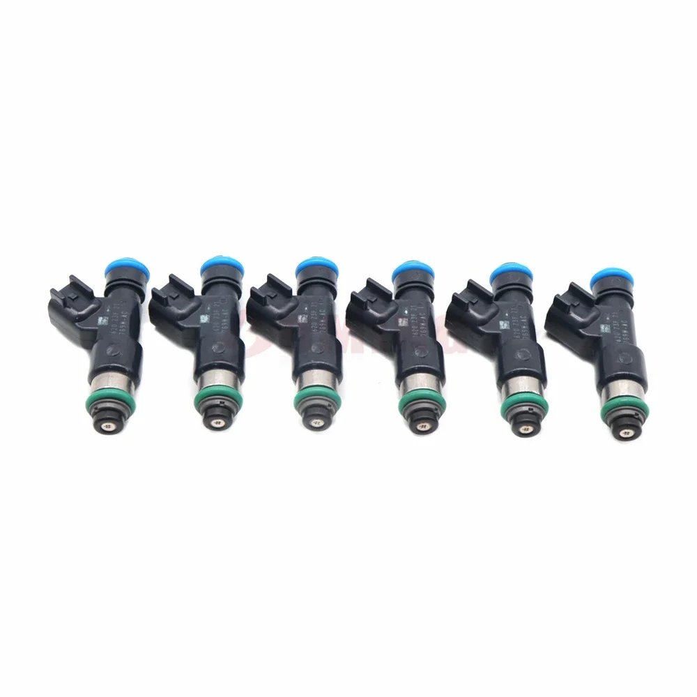 Автомобильные топливные форсунки 7G9N-AC 6 шт./партия подходит для Volvo S60 S80 V60 V70 XC60 XC70