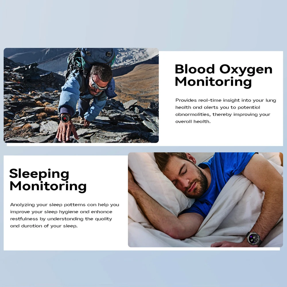 Смарт-часы с синим зубом 600 мАч 123 спортивных режима уличные умные часы для мужчин