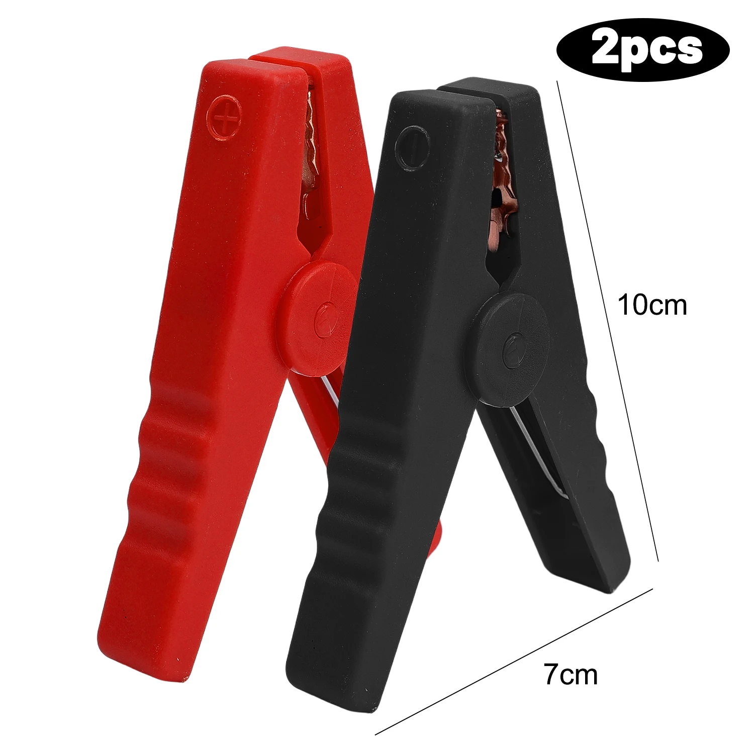 

Изолированные зажимы-крокодилы 100А для автомобильных аккумуляторов, большие зажимы-крокодилы для зарядных устройств, запчасти