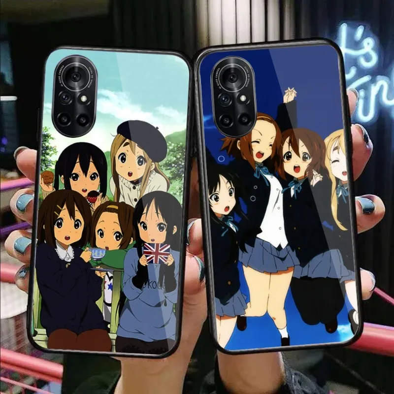 

Чехол для телефона с аниме K на Huawei P50 P40 P30 P20 Pro Mate 40 30 20 Pro Nova 9 8 7 PC, стеклянный чехол для телефона
