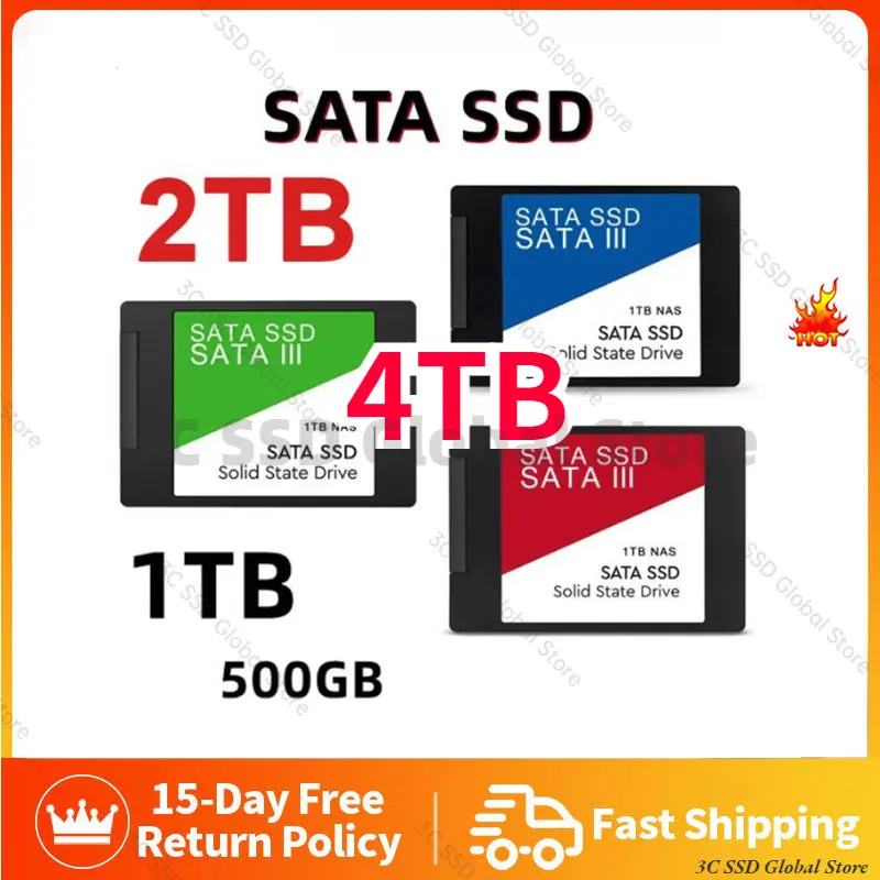 

Original 2.5 Sata3 High Speed Hard Drive Disco Duro ssd 128TB HDD Transfer 1TB 2TB SSD SATA 3 Internal Solid State For Laptop
