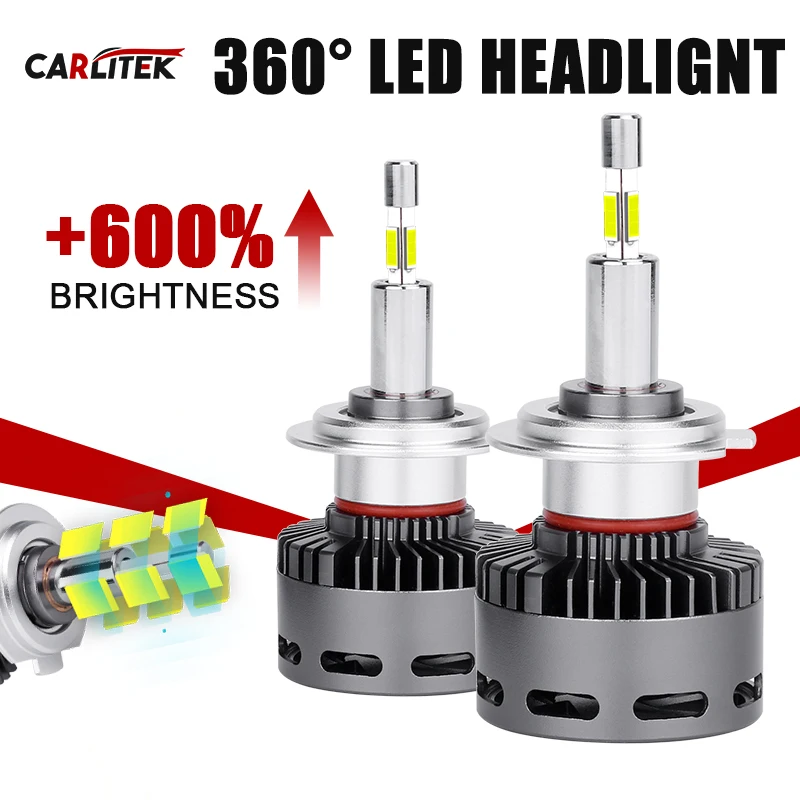 

H7 Led Canbus 80000LM 200W 360 Led Headlights H1 H4 Led Car Bulbs H8 H9 H11 Led Lights HB3 HB4 9005 9006 9012 HIR2 Auto Fog Lamp