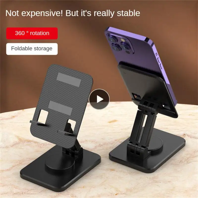 

Silver Aluminum Alloy Table Desk Mount Stable Folding Lifting Desktop Holder Adjustable Multifunctional Portable Phone Bracket
