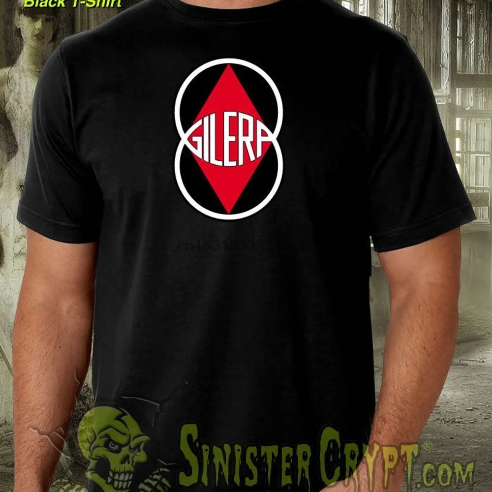

Gilera Motorcycle T Shirt Italian Italy Motorcycles Biker S 6XL