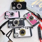 Чехол-накладка Fundas для iPhone 13, 12, 11, X, S Pro MAX, XR, SE 2020, с 3d-камерой в стиле ретро, с рисунком Эмили в Париже