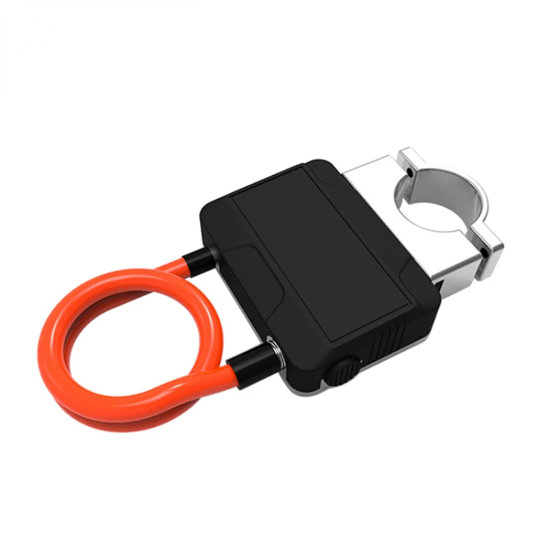 

keyless automatic alarm usb port APP control BT bicycle wire cable lock