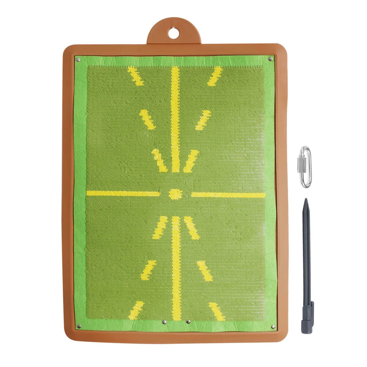 

Golf Training Mat for Swing Detection Batting Ball Trace Directional Detection Mat Swing Path Pads Swing Practice Pads