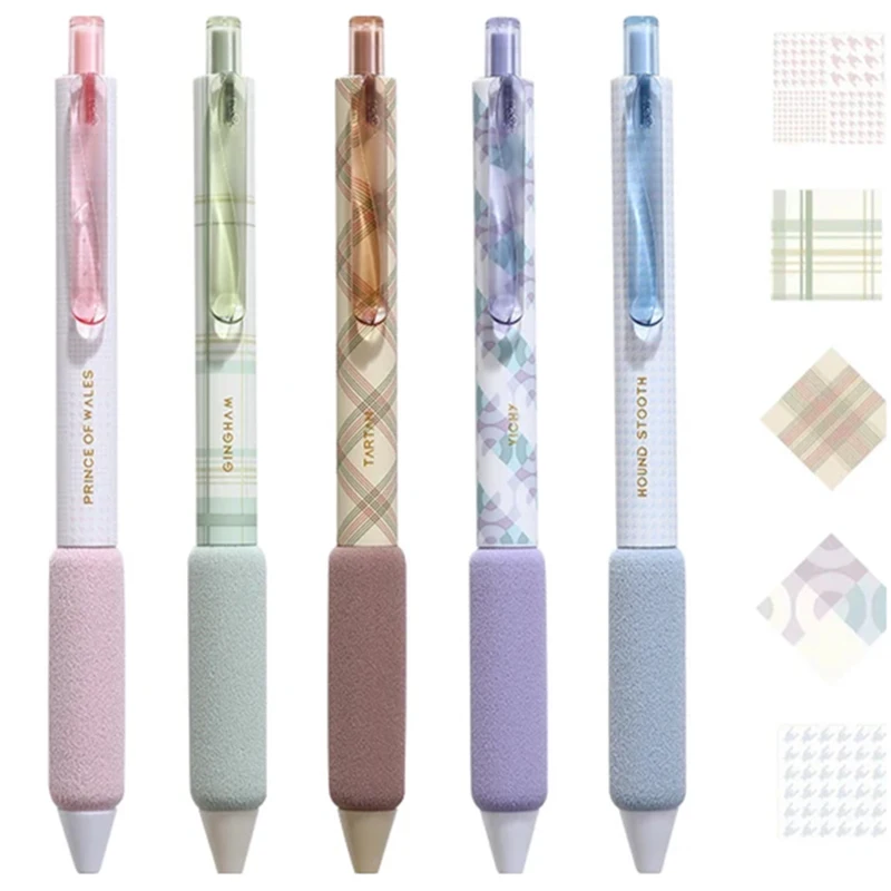 4 шт./набор ручка с гелевыми чернилами 0 5 мм