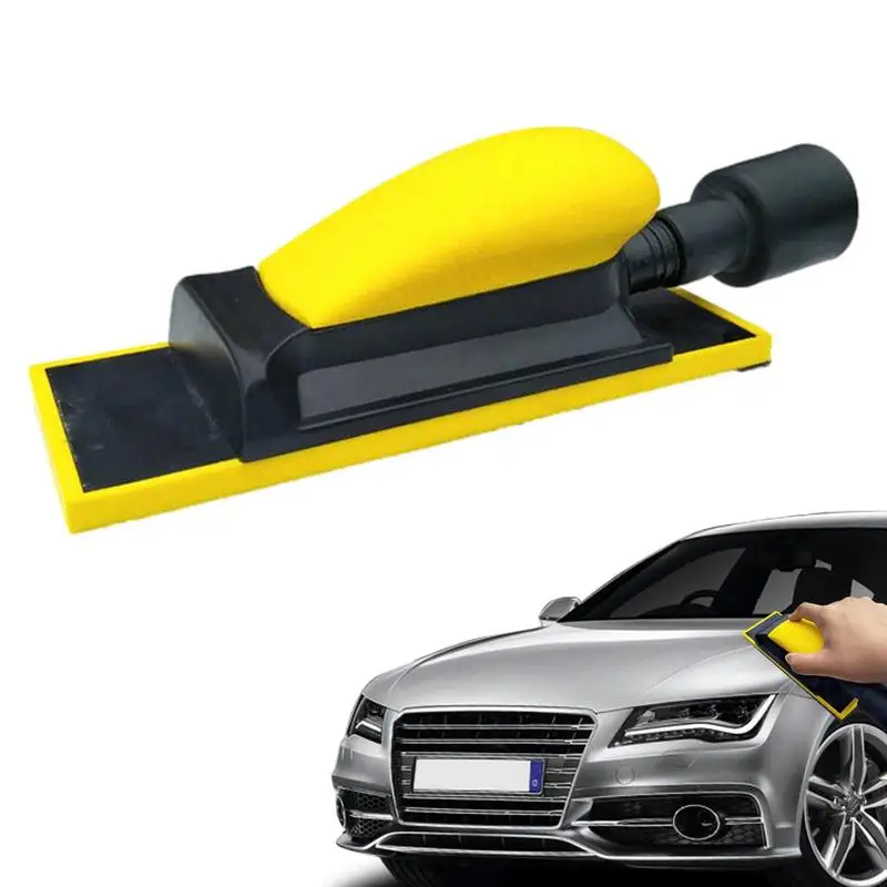 

Hand Sander For Cars Durable Sanding Blocks Rectangular Arc Home Cleaning For Wood Polish Household Keeping & Car Care Tool