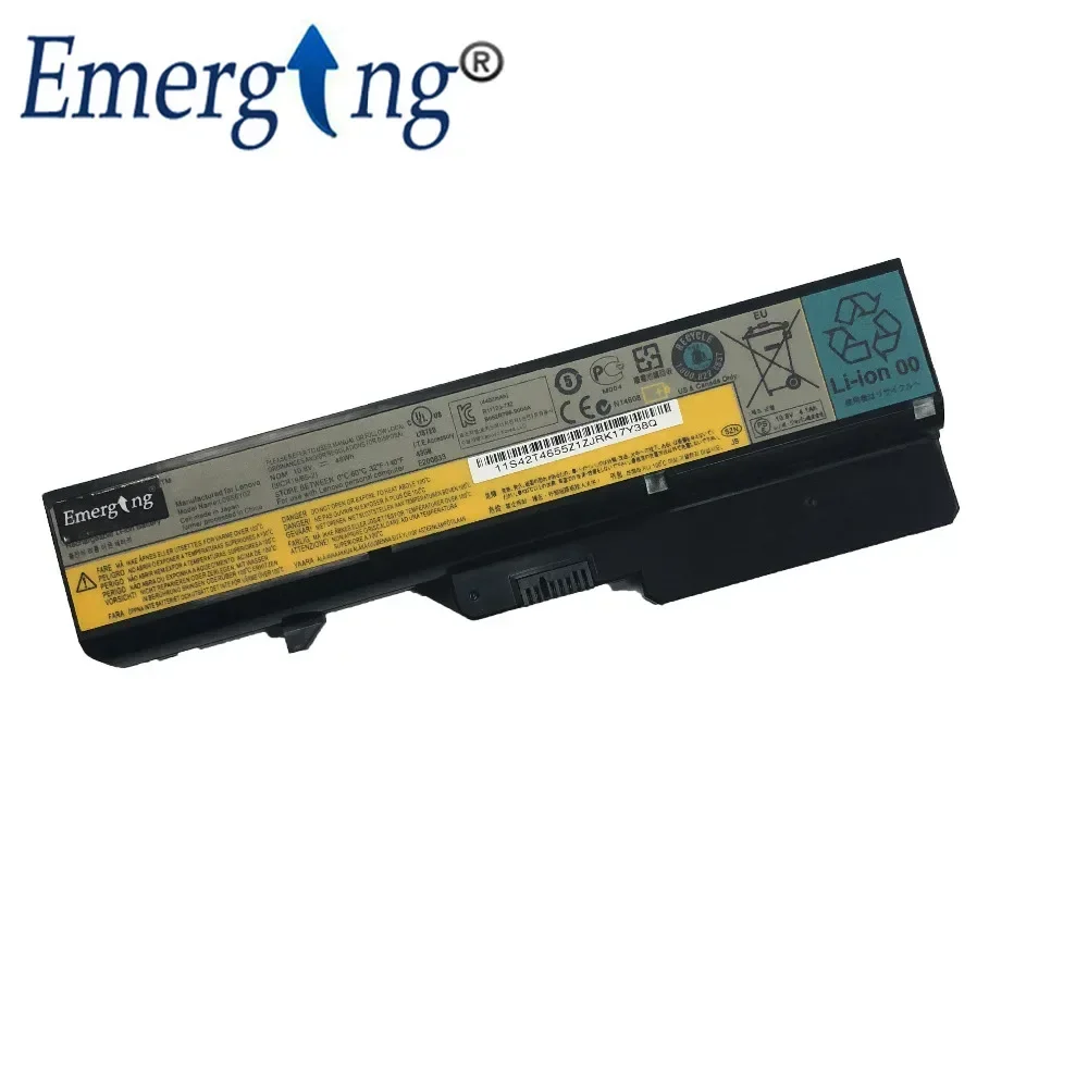 10 8 В новый оригинальный аккумулятор для ноутбука Lenovo G460 G470 G460A G560 V360 Z460 Z465 Z560 L09S6Y02