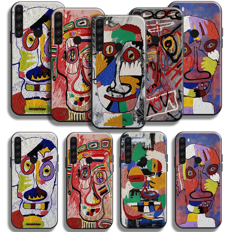 

Graffiti Painting Abstract Art Phone Case For Xiaomi Redmi Note 8 8T 8 Pro For Redmi 8 8A Funda Silicone Cover Back Coque Soft
