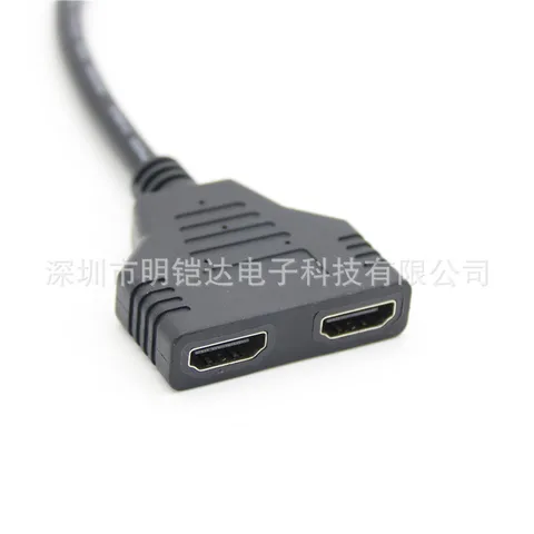 HDMI разветвитель 2 порта черный