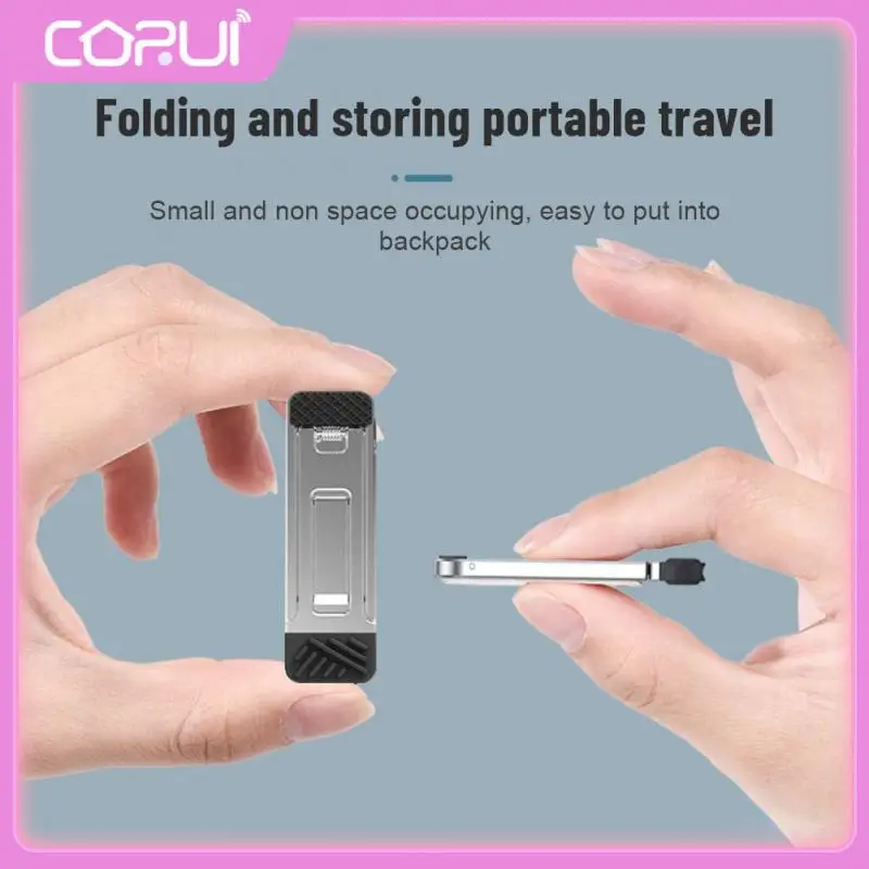 

Convenient Adjustable Tablet Support Zinc Alloy Holder Mini Portable Notebook Riser Bracket Pc Accessories Multifunctional