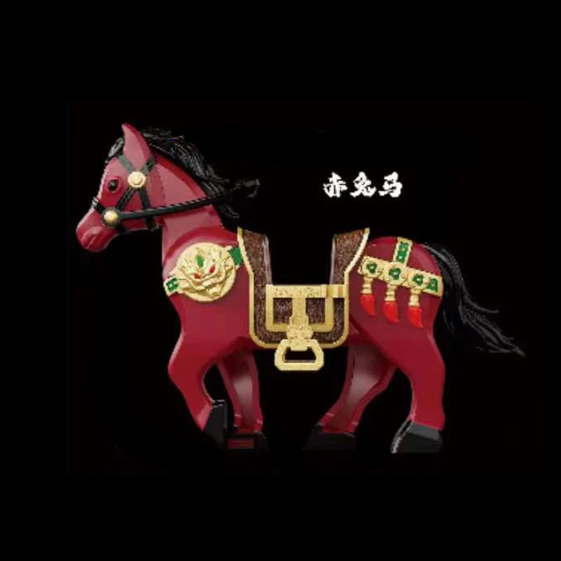 Три царства: Гуань Юй идет на встречу с одним лезвием оружия кирпичная