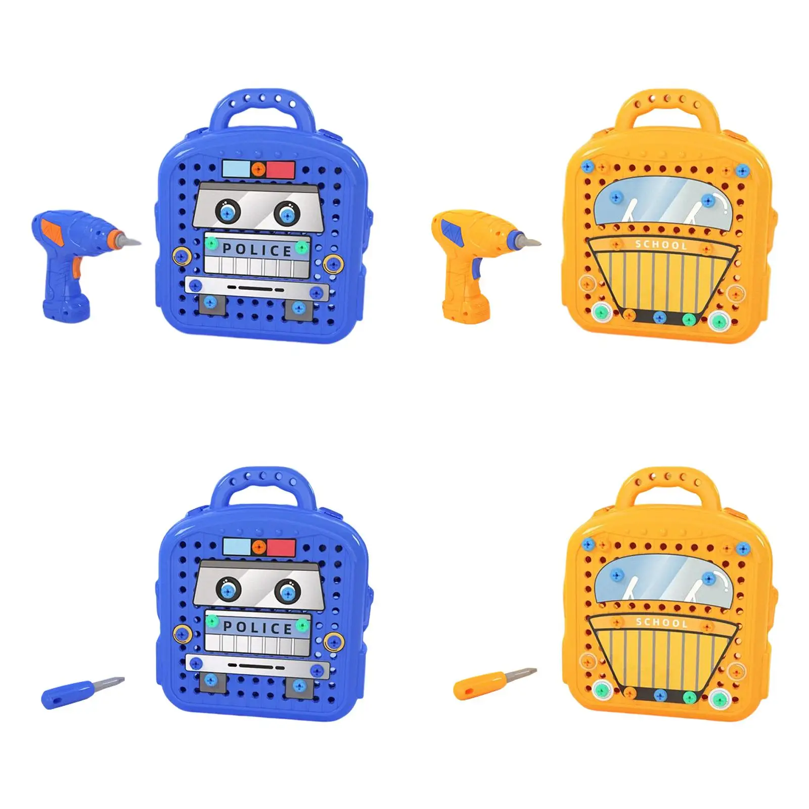 

Creative Drill Set with Drill Screw Tool for Ages 3-10 Years Old Kids Gifts