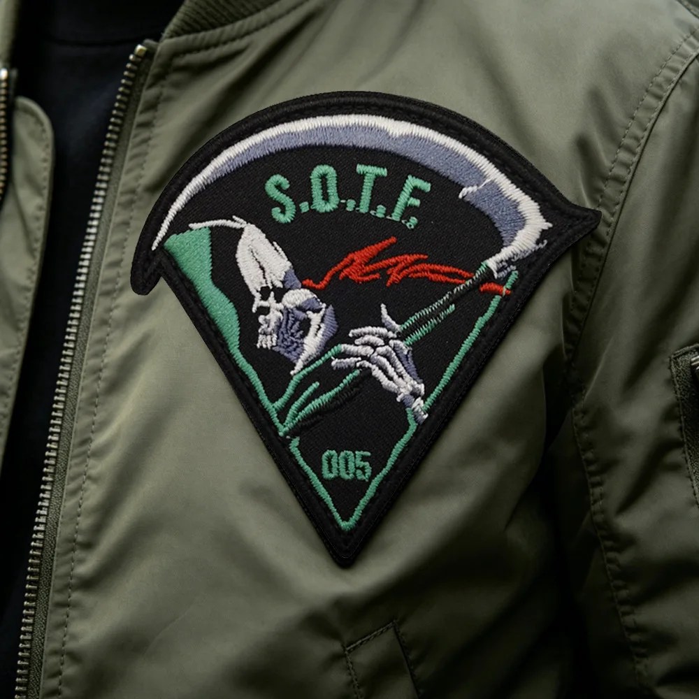 Нашивки-патчи COD SOTF на липучке для одежды, военные нашивки, для самостоятельного изготовления, для рюкзаков, сумок, головных уборов, декоративные, для ремонта, шитья, аппликации (art.: 3920d9e239bca) - 3920d9e239bca