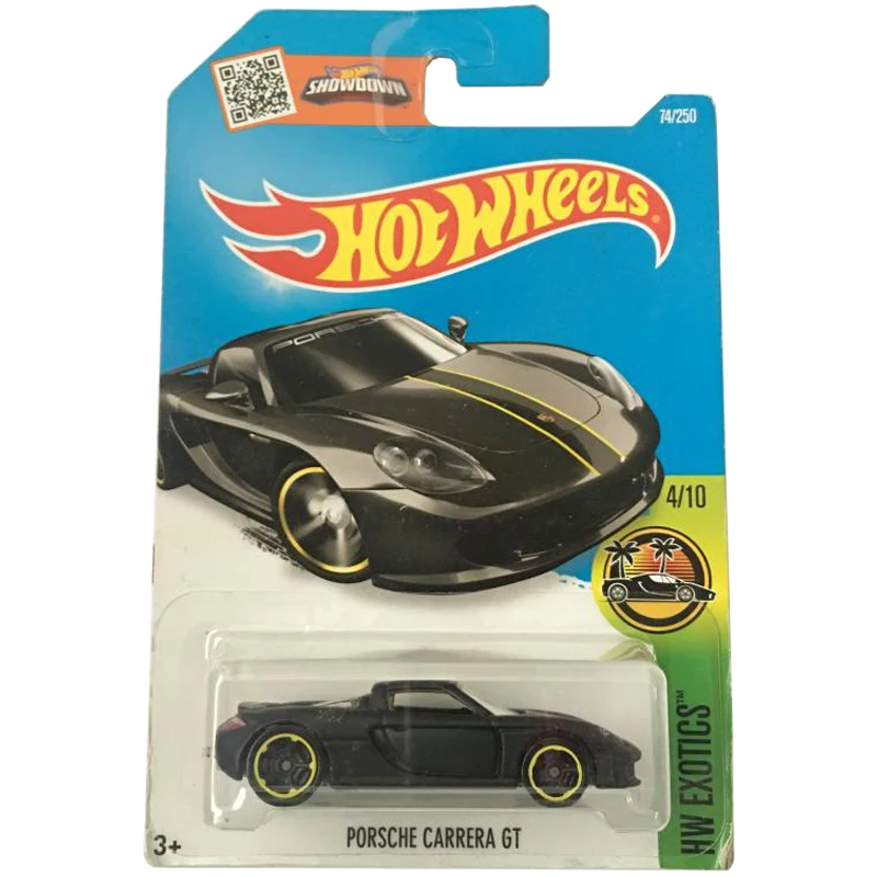 

Hot Wheels C4982 Автомобильная серия HW EXOTICS PORSCHE CARRERA GT 1/64 коллекционные модели игрушечных автомобилей
