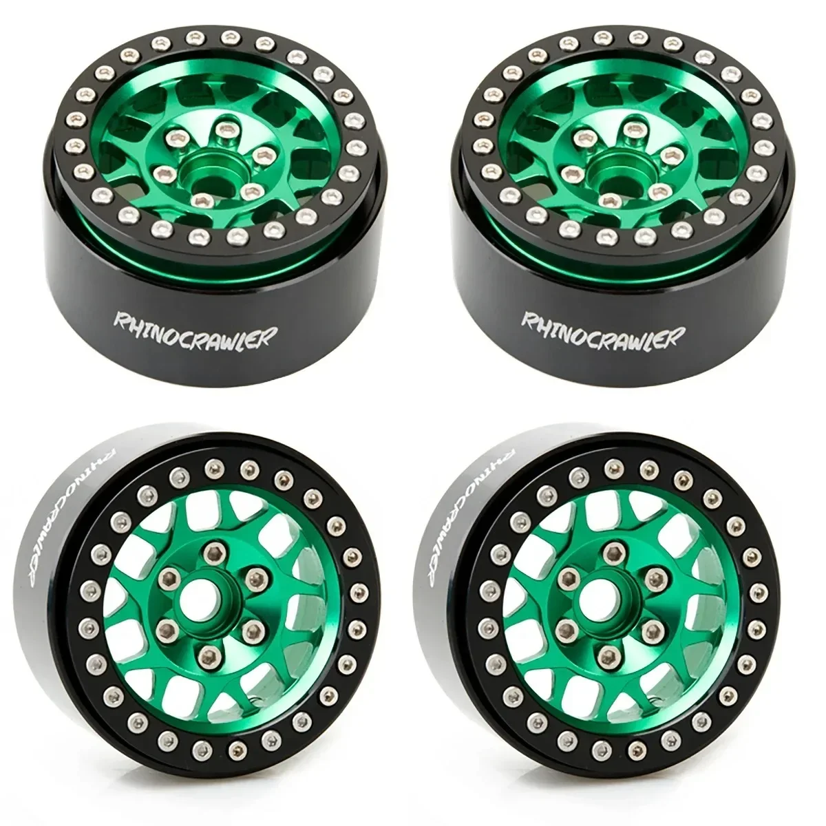 RhinoCrawler 1 9 дюйма 4 шт. алюминиевый обод для осевого SCX10 RR10 Wraith TRX4 TRX-6