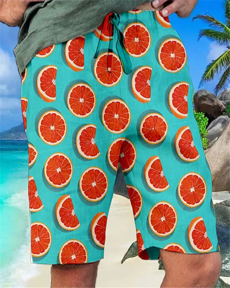 Men's Board Shorts Swim Shorts Swim Trunks 2023 Summer Beach Shorts Flamingo 3D Print Graphic Breathable Soft Short