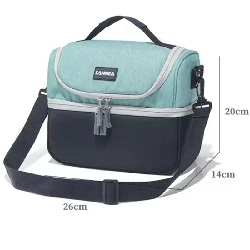 7L Thermo Lunch Bag Waterproof Cooler Bag Insulated Lunch Box Thermal Lunch Bag for Kids Picnic Bag Simple and Stylish images - 6