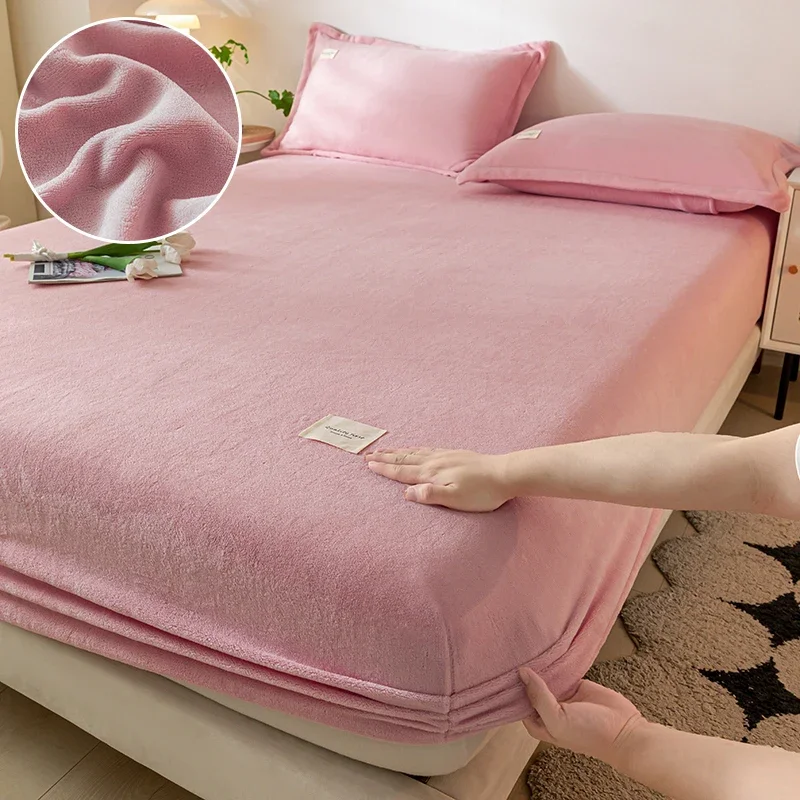 

Коралловый хлопковый покрывало