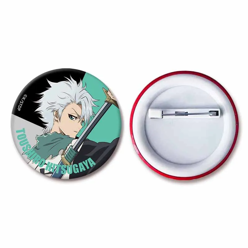Anime Bleach Enamel Pin Death Mask Cartoon Figure Ichigo Rukia Kokuto Badge Jewelry Gifts Fashion Lapel Brooch Accessories