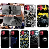 dc batman the dark knight phone case for iphone 12 11 pro max mini xs max 8 7 6 6s plus x 5s se 2020 xr cover