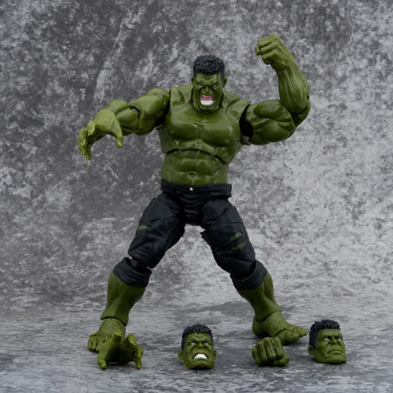 

Disney Marvel The Avengers Joint Movable Hulk Robert Bruce Banner Pvc Action Figure Collectible Model Toys For Children Gifts