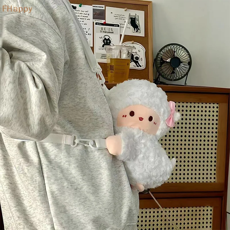 Маленький пингвин овца папа ягненка сумка универсальная плюшевая через плечо