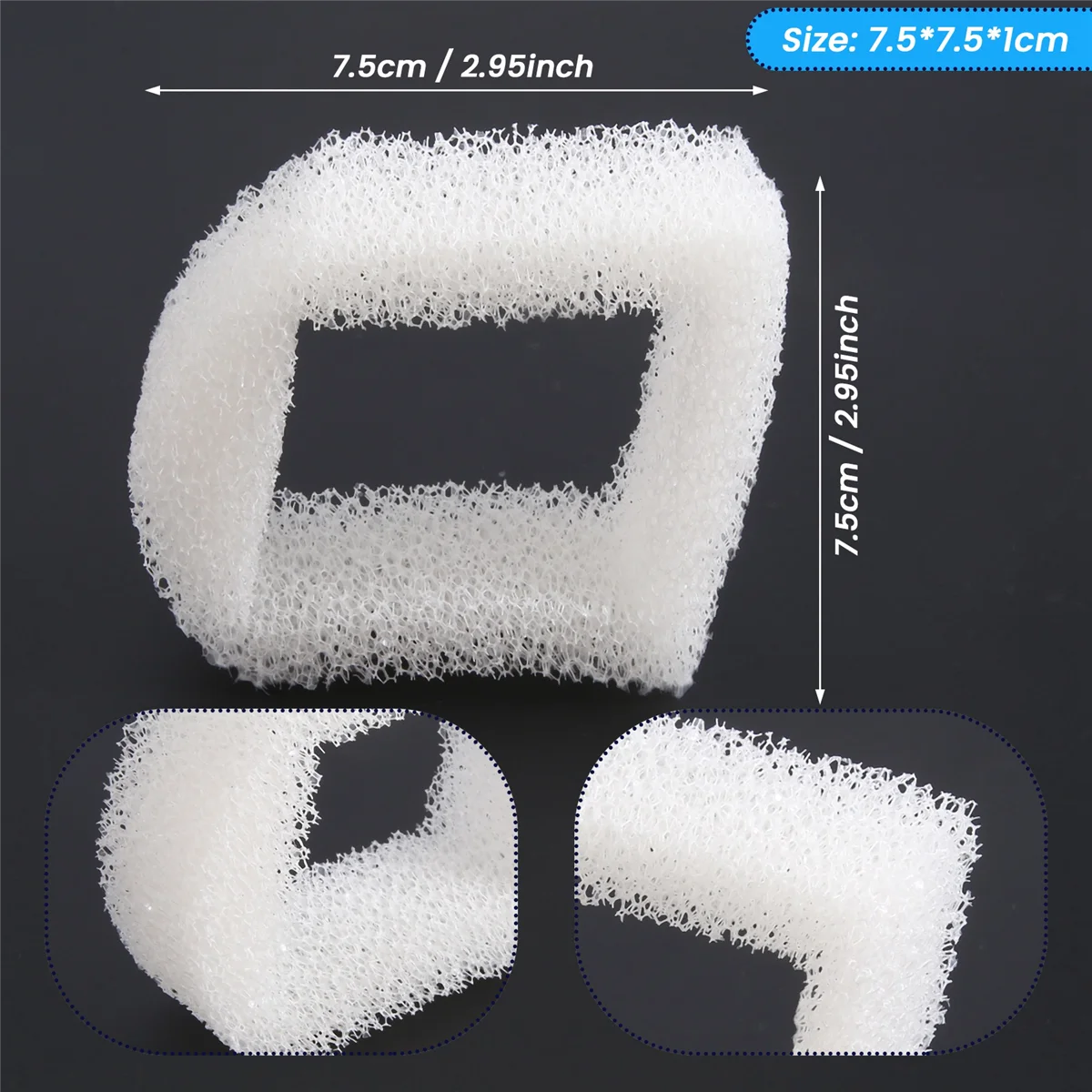 24 шт. сменные пенопластовые фильтры для поилки кошек и собак предварительные