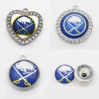 us ice hockey team buffalo dangle charms diy necklace earrings bracelet bangles buttons sports jewelry accessories