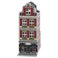authorized moc 59501 genuine modular building 1694pcs sporting goods store building blocks set toys by arjan molenaar