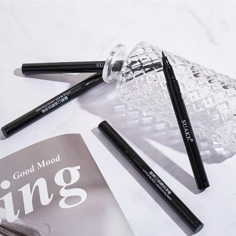 

Hot Sale Black Liquid Eyeliner Waterproof Makeup Women Beauty Woman Eye Makeup Tools Quick-drying Pencil Liner Z6D7