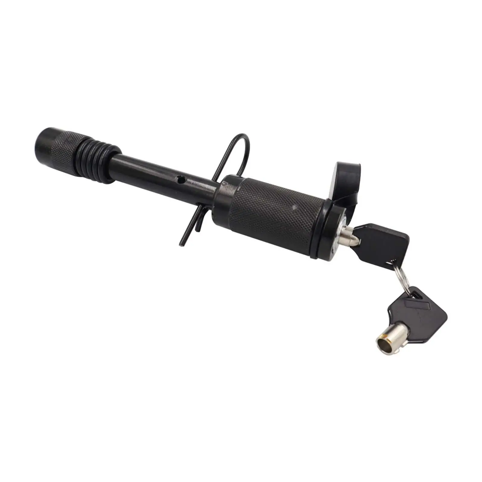 

Trailer Accessory Anti Theft 2 Keys Universal Heavy Duty Black Durable Receiver Lock Coupler for Tow Trailer Camper Car