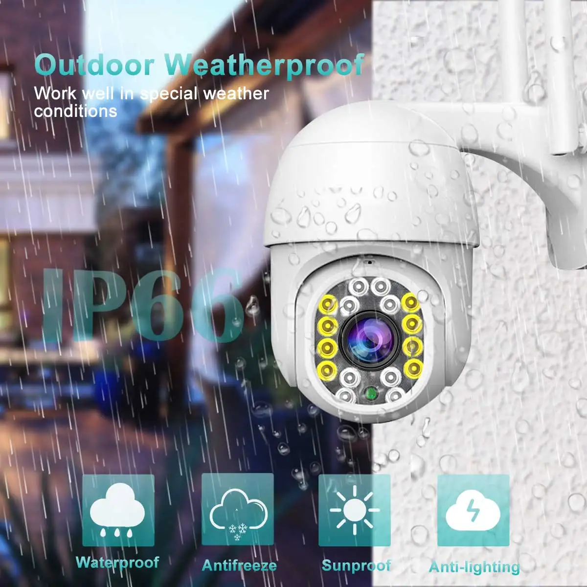 IP-камера Yoosee 2 МП 5 Wi-Fi PTZ 1080P | Безопасность и защита