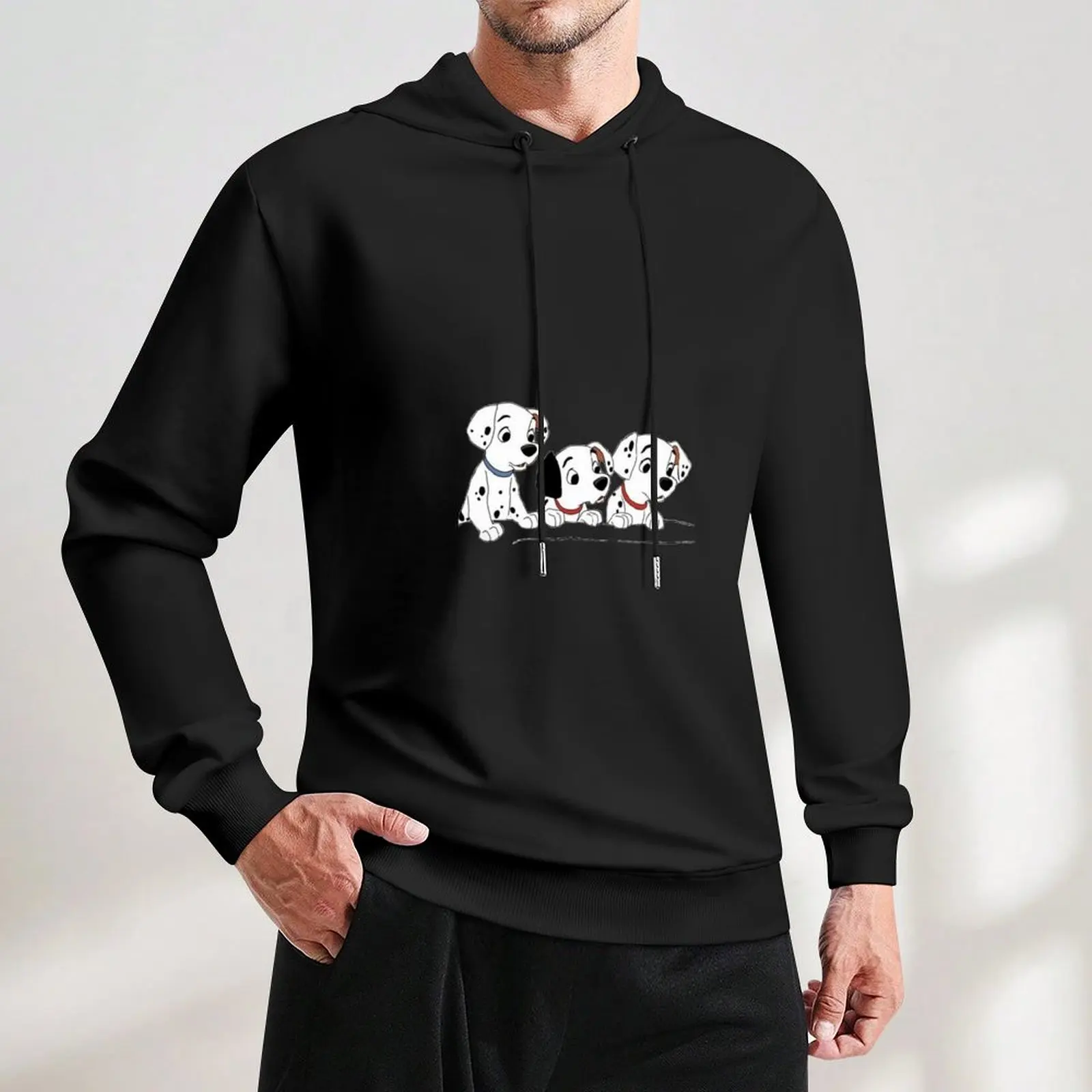 Пуловер с капюшоном 101 мужская осенняя одежда эстетичная зимняя толстовки для