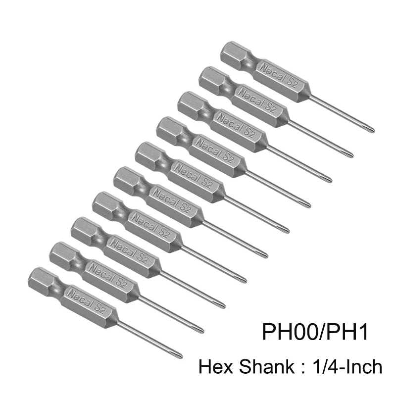 UXCELL 10 шт. PH00 PH1 1,5-дюймовый шестигранный хвостовик фрезы отвертки 50 мм Длина S2 отвертки набор отверток UXCELL 10 шт. PH00 PH1 1,5-дюймовый шестигранный хвостовик фрезы отвертки 50 мм Длина S2 отвертки набор отверток