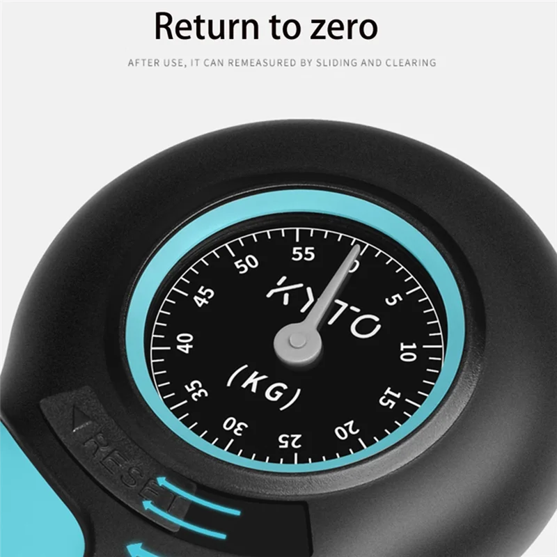 KYTO 121 фунт ручной динамометр измеритель мощности и силы фитнес-тренировочный