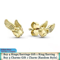 ahthen 925 sterling silver stud earrings wing prince earrings cubic zirconia statement stud earrings women earrings