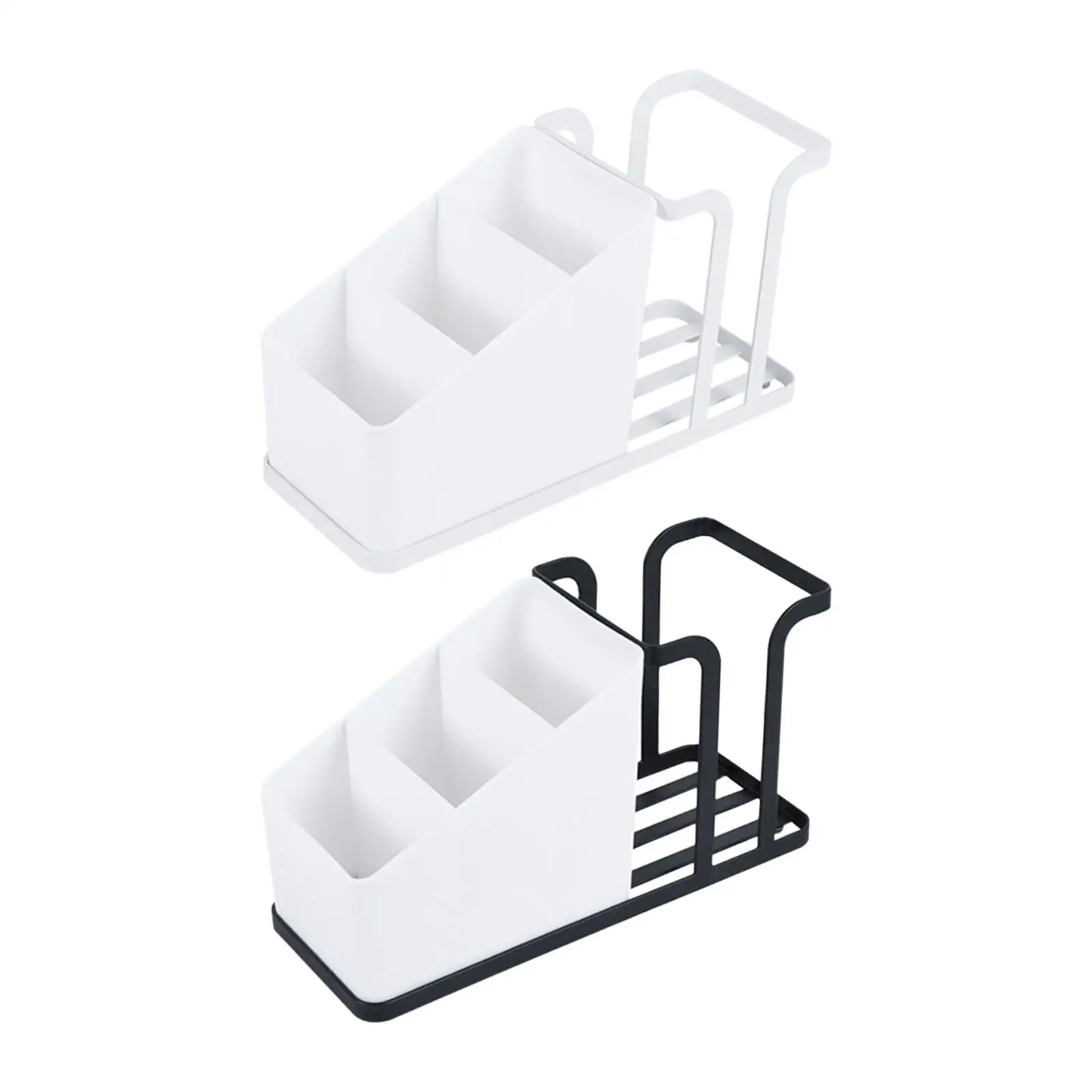 Диспенсер Для Кофейных Чашек Из Углеродистой Стали С 3 Отделениями Офисных Ям