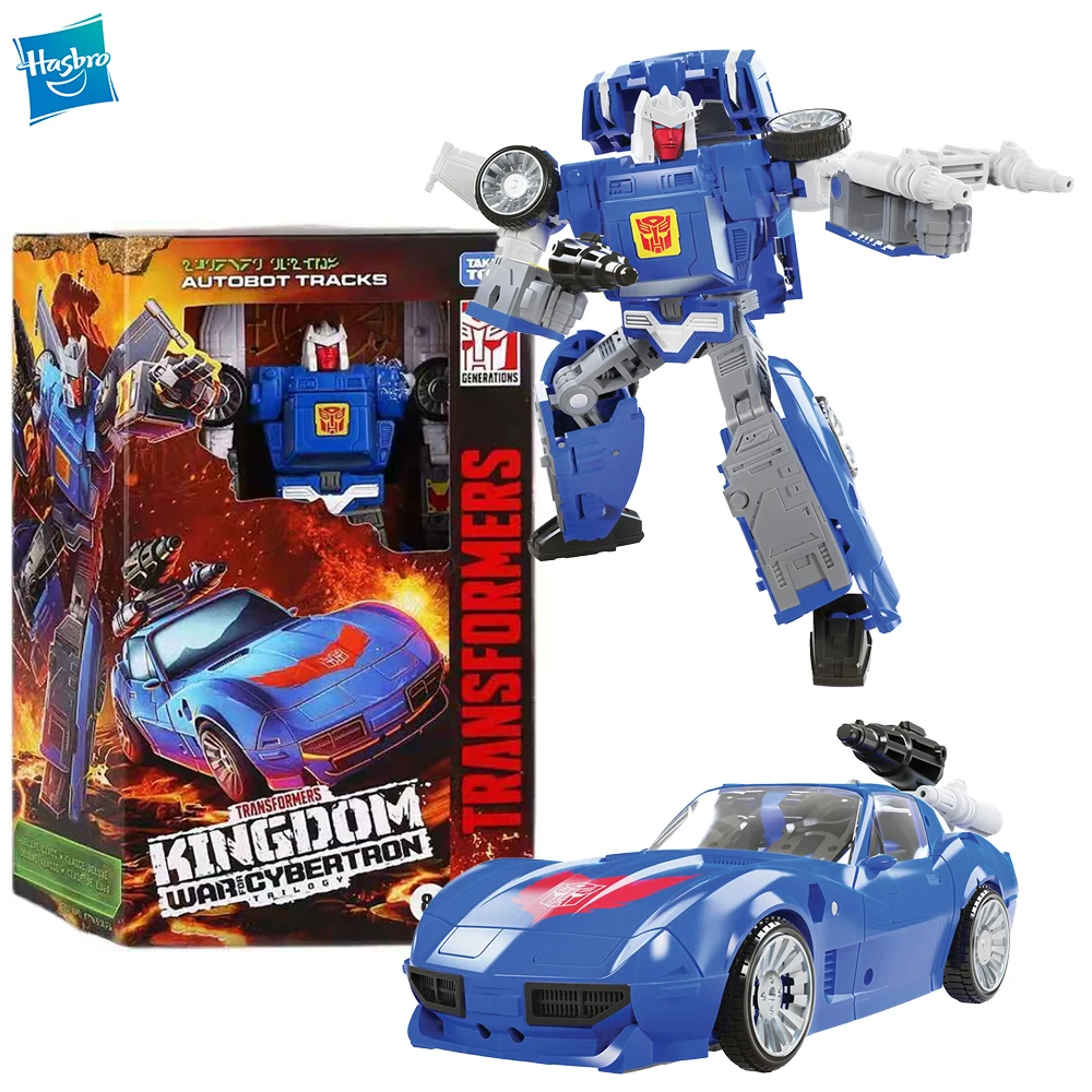 

[In-stock] Hasbro Transformers War for Cybertron: Kingdom Deluxe Class WFC-K26 Tracks 14cm Action Figures Collectible Model Toys