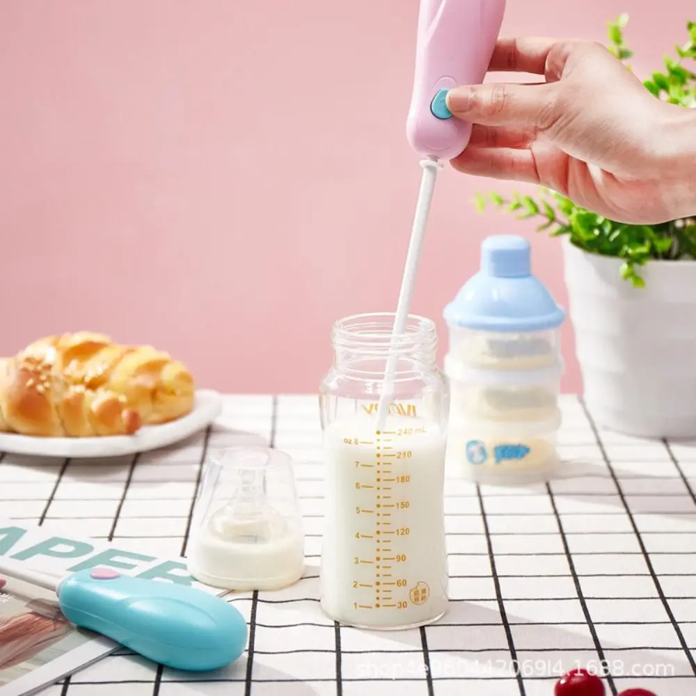 Milk Powder Whisk Egg Stirrer Hot Drinks Mixer Milk Frother Foamer Milk Powder Blender Handheld Electrical Blender