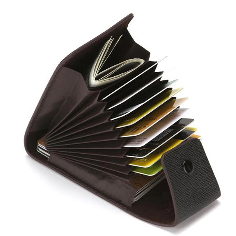 

New Men Credit Card Holder Leather Purse for Cards Case Wallet for Credit ID Bank Card Holder Women Cardholder