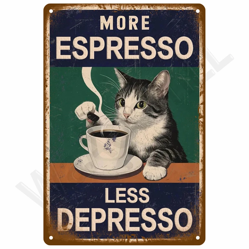 

Металлическая винтажная вывеска