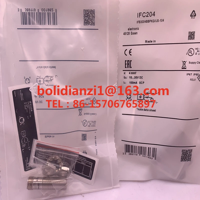 Оригинальный бесконтактный переключатель IFC204 IFB3004BBPKG/US-104 гарантия один год на