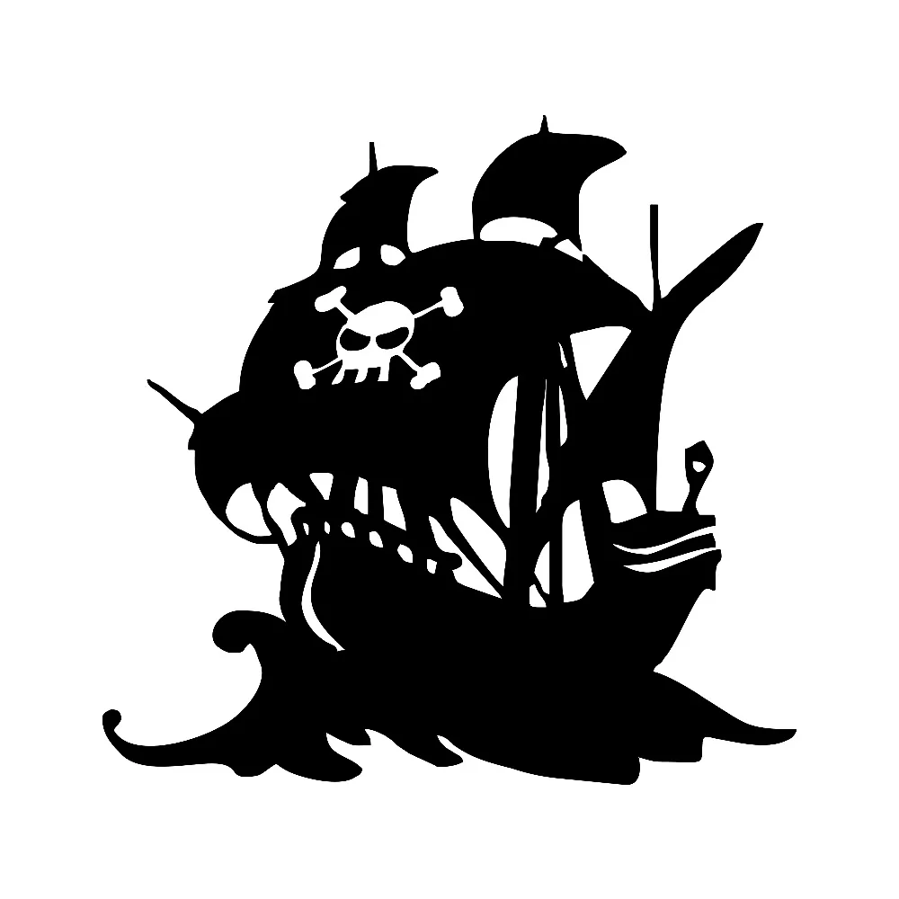 

Dry Head-Pirate ship Sticker Adhesive