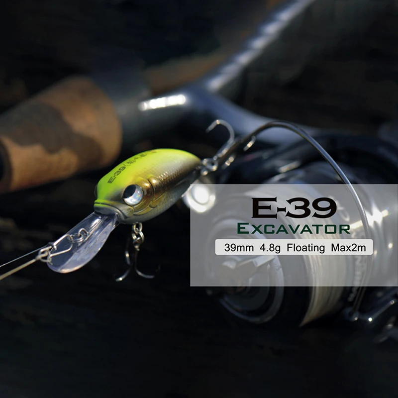 Миниатюрные воблеры Isca Pesca приманка для рыбной ловли щуки 3 9 см 4 8 г кренкбейты